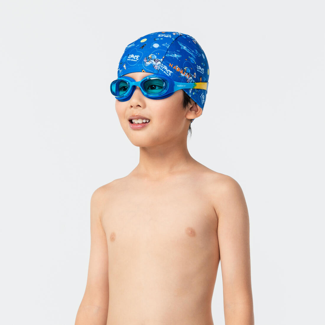 Lunettes de natation Junior - Xbase rose bleu teintées