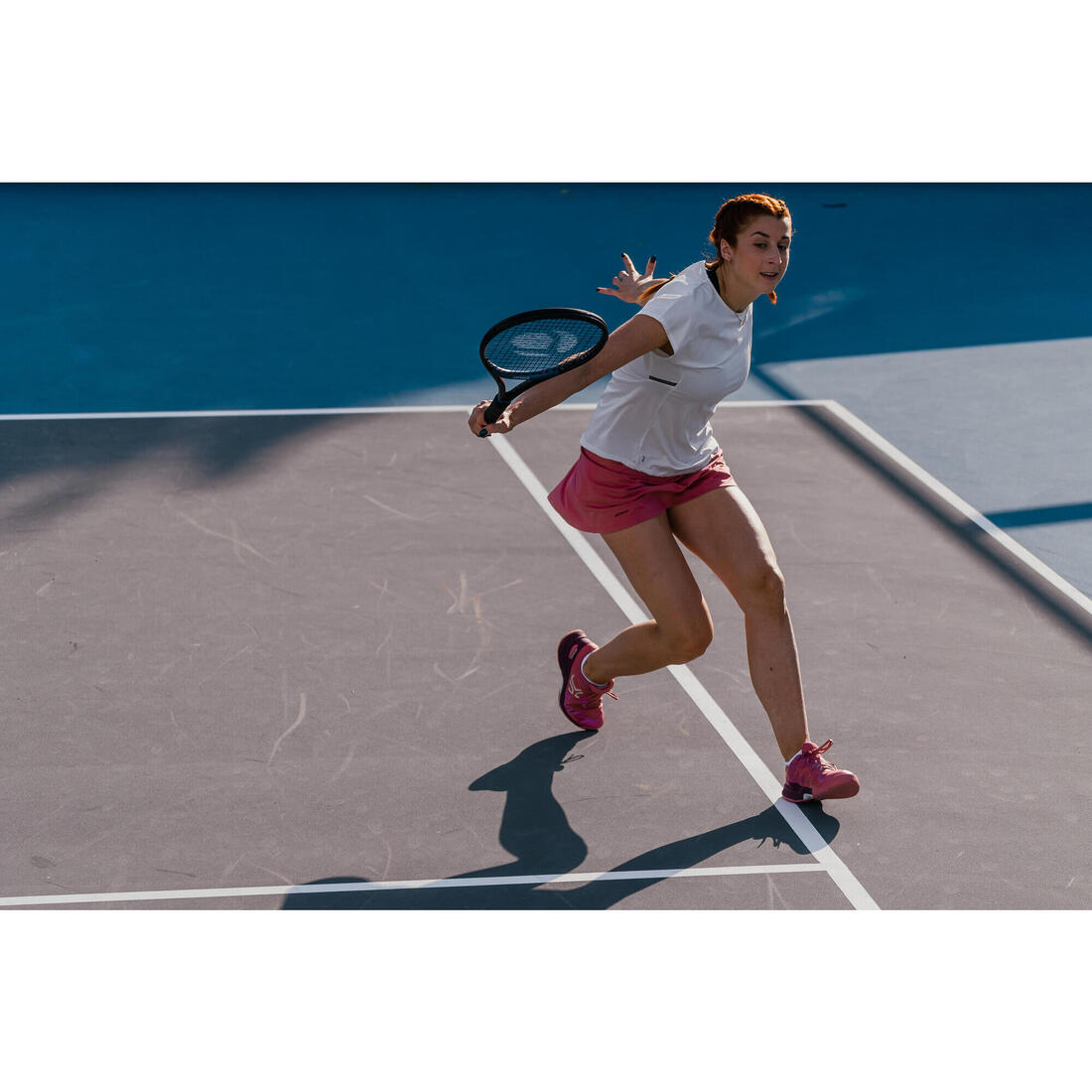 Jupe tennis dry femme - Essentiel 100