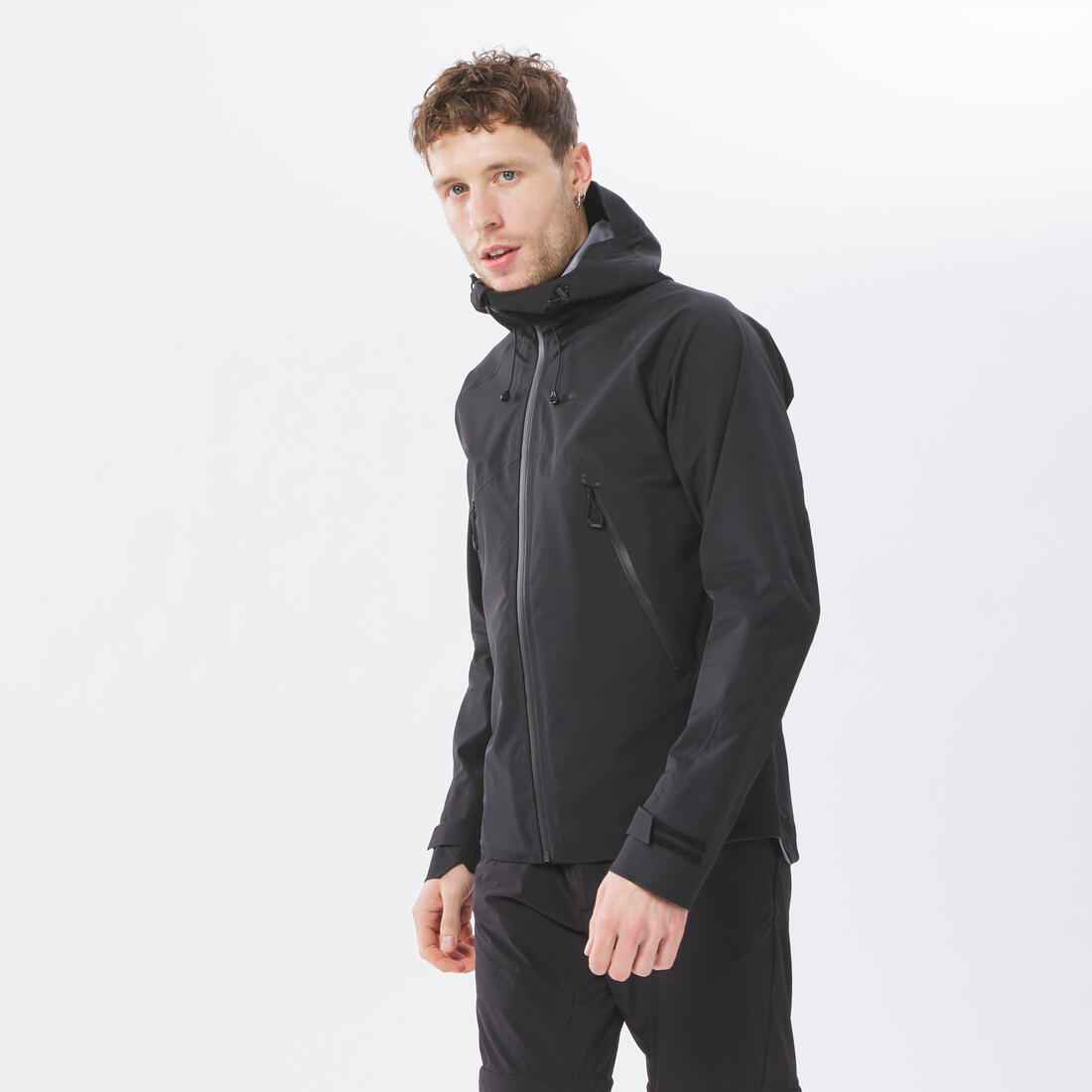 Veste imperméable et respirante de randonnée homme, MH500