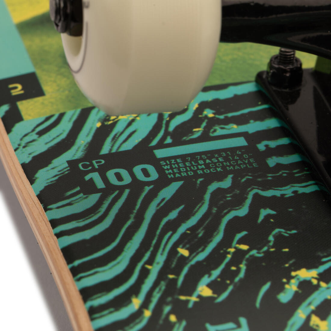 SKATEBOARD COMPLET CP100 TAILLE 7,75"