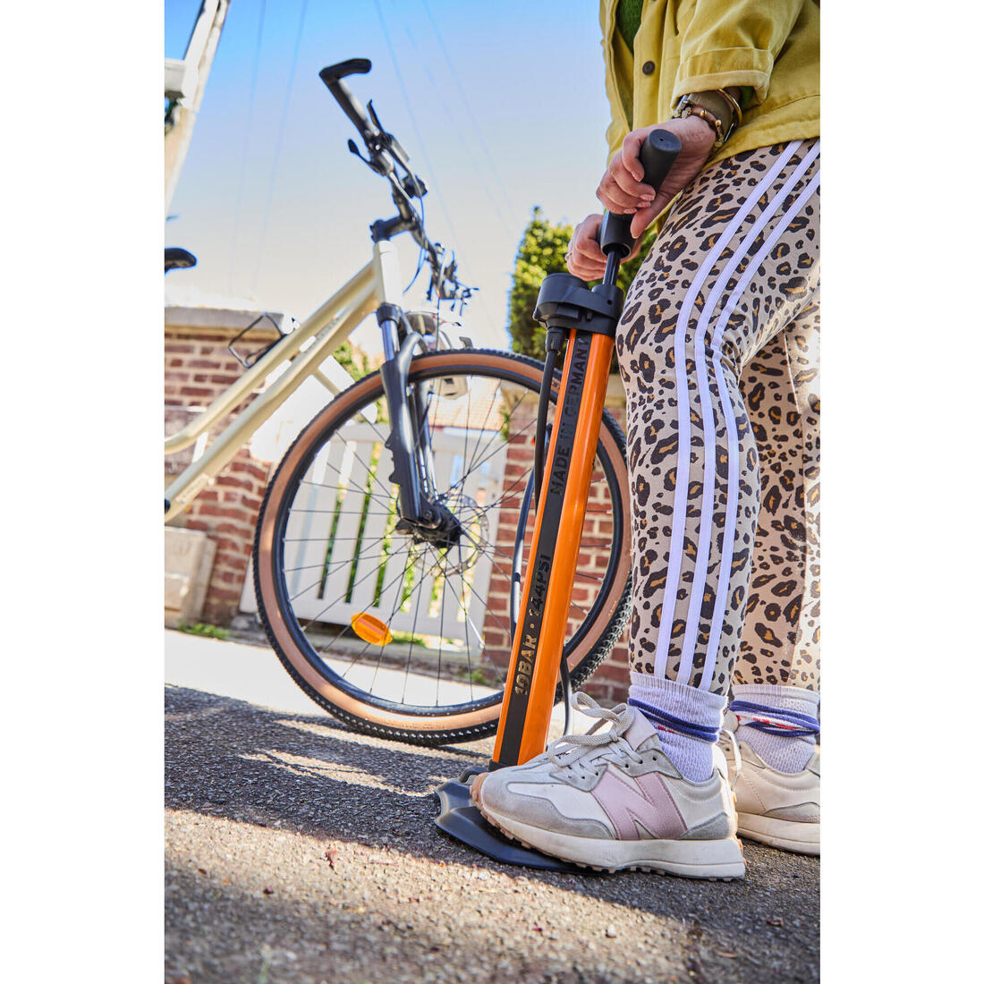 Pompe à pied vélo Airworx 10.0
