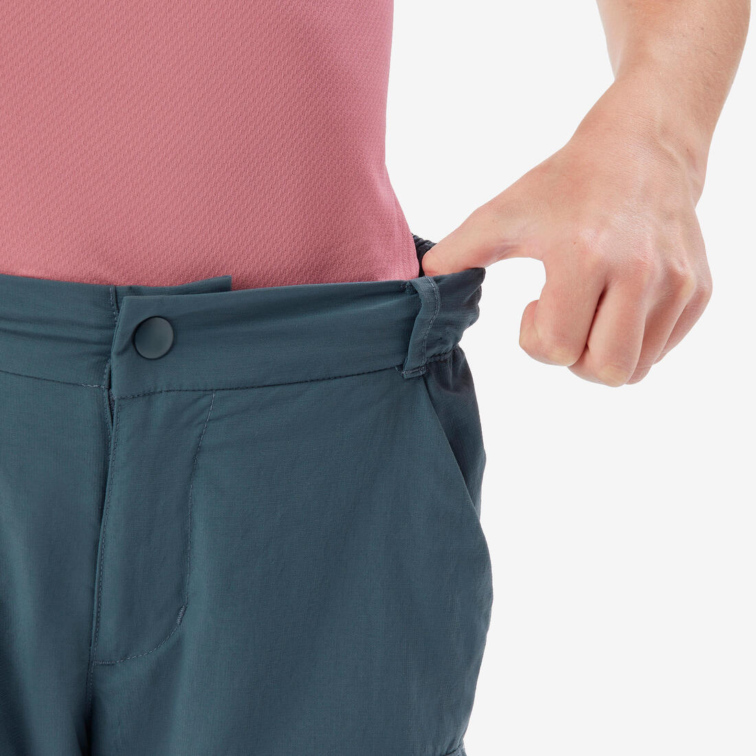 Pantalon modulable de randonnée enfant 7-15 ans, MH500