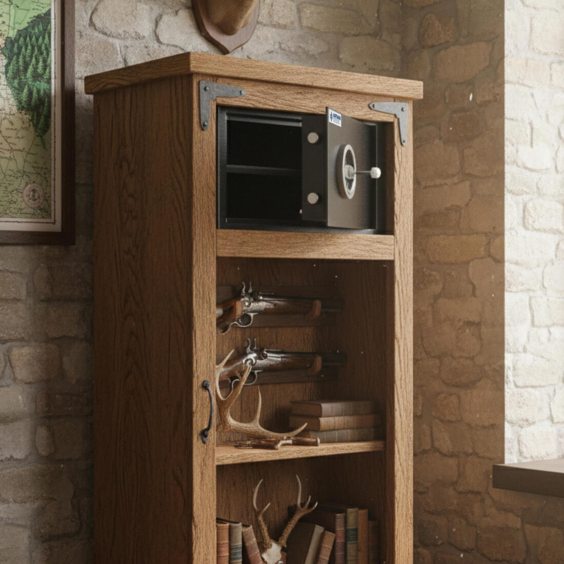 Coffre pour arme de poing 15L, HT15
