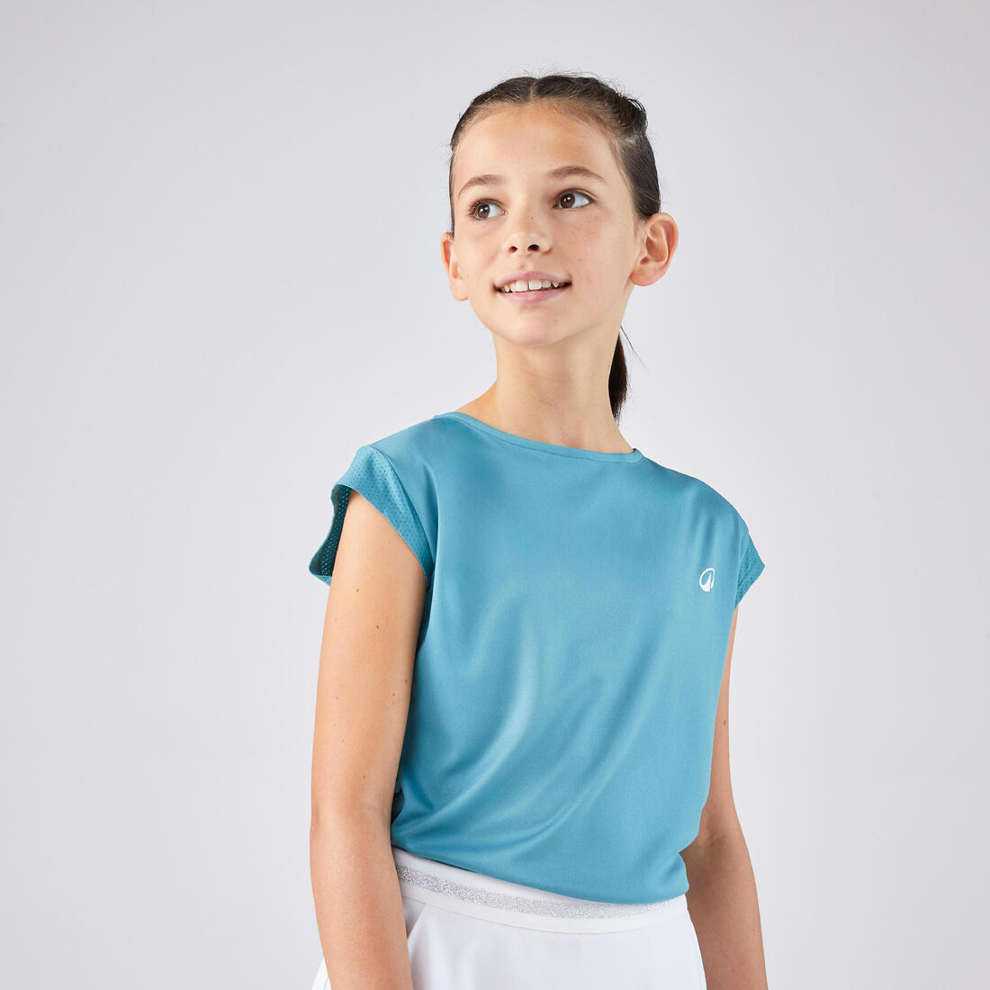T-shirt de tennis fille - TTS500