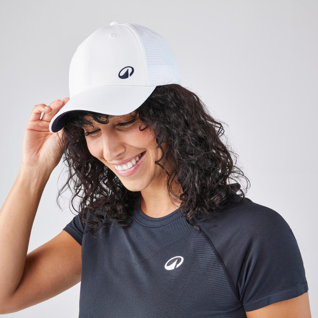 CASQUETTE DE SPORT ARTENGO TC 900 BLANC MARINE T56