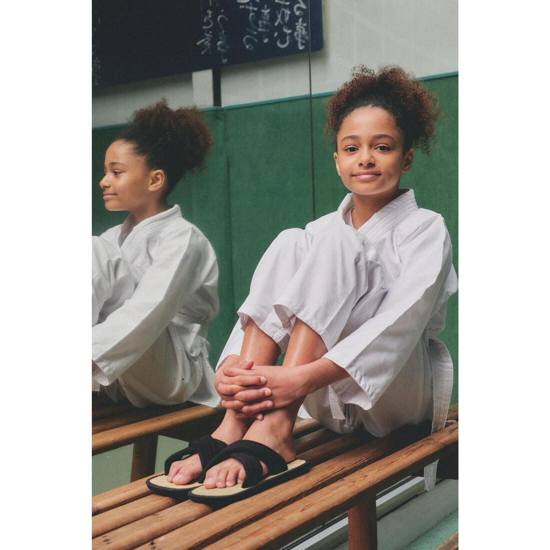 Kimono de judo pour débutant enfant, blanc