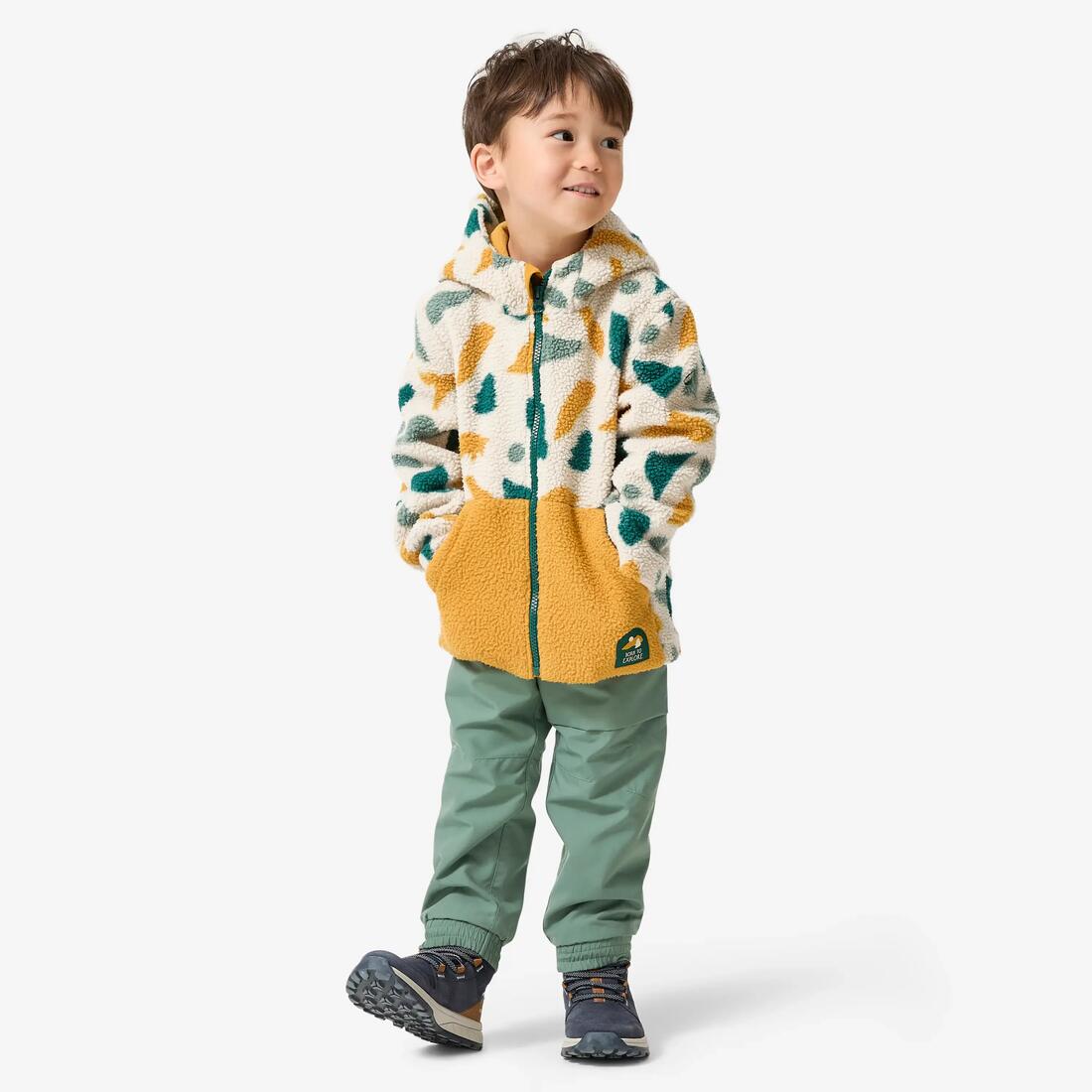 Veste polaire enfant 2-6 ans, sherpa NH500