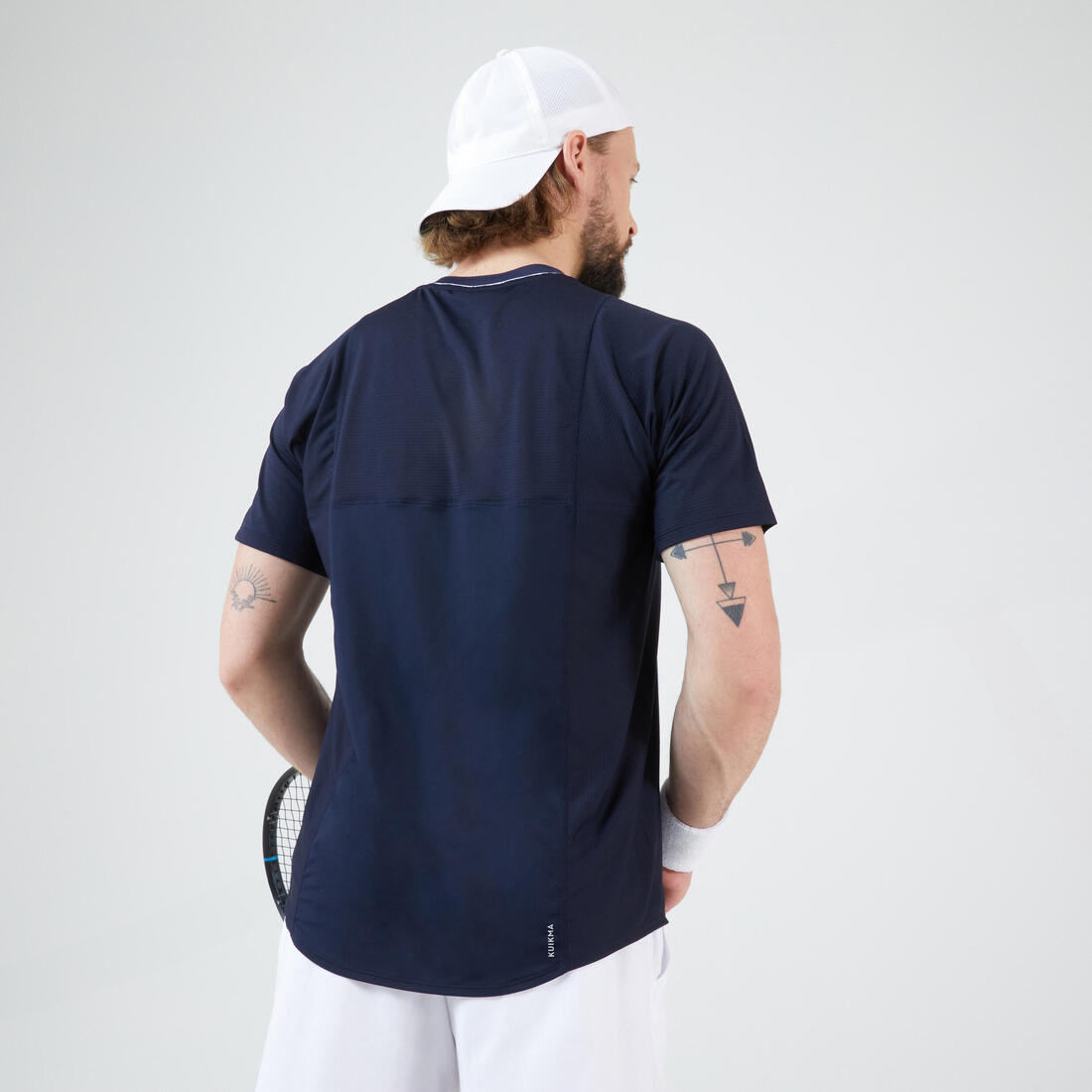 T-shirt tennis manches courtes homme - Artengo DRY Gaël Monfils