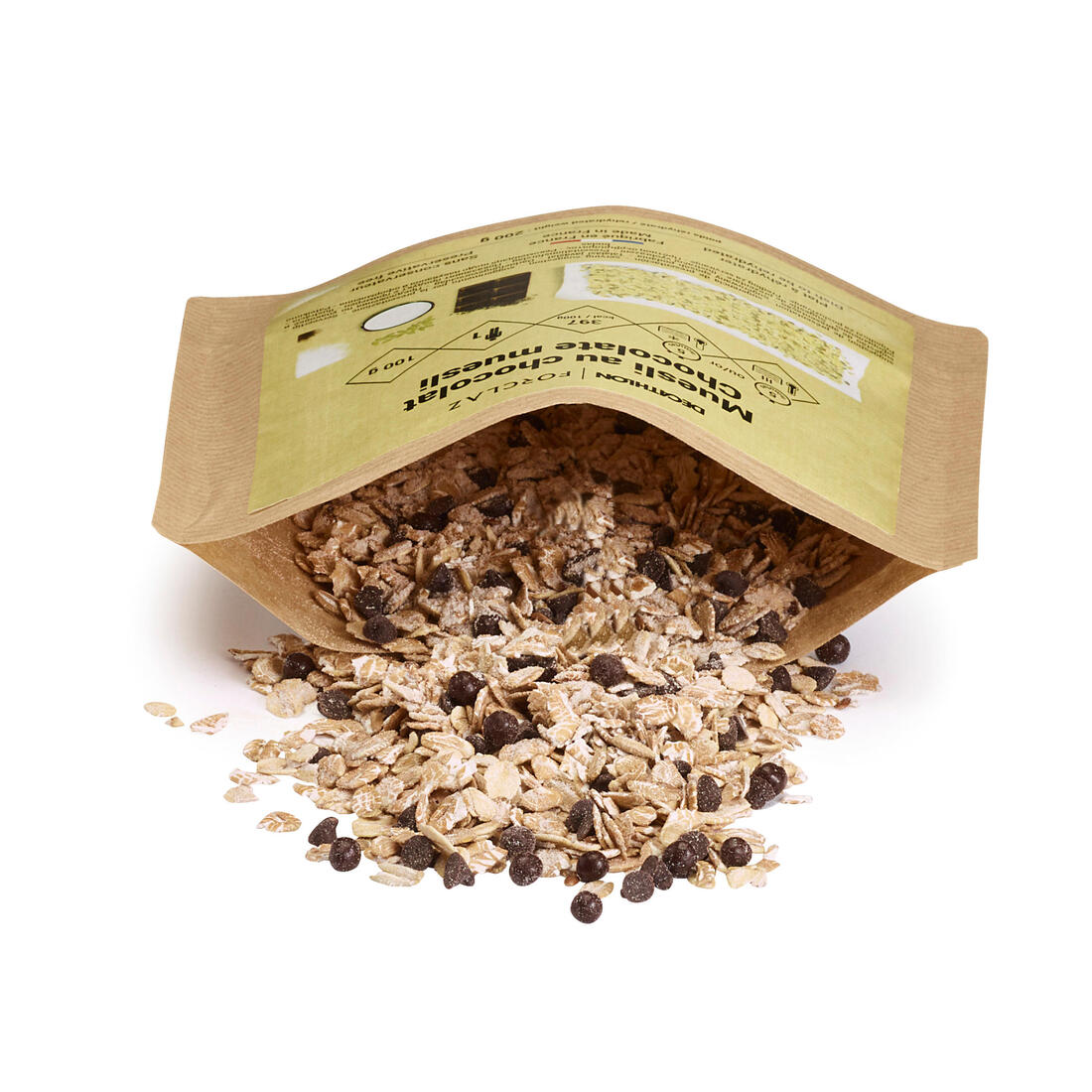 Petit déjeuner lyophilisé - muesli au chocolat -100 g