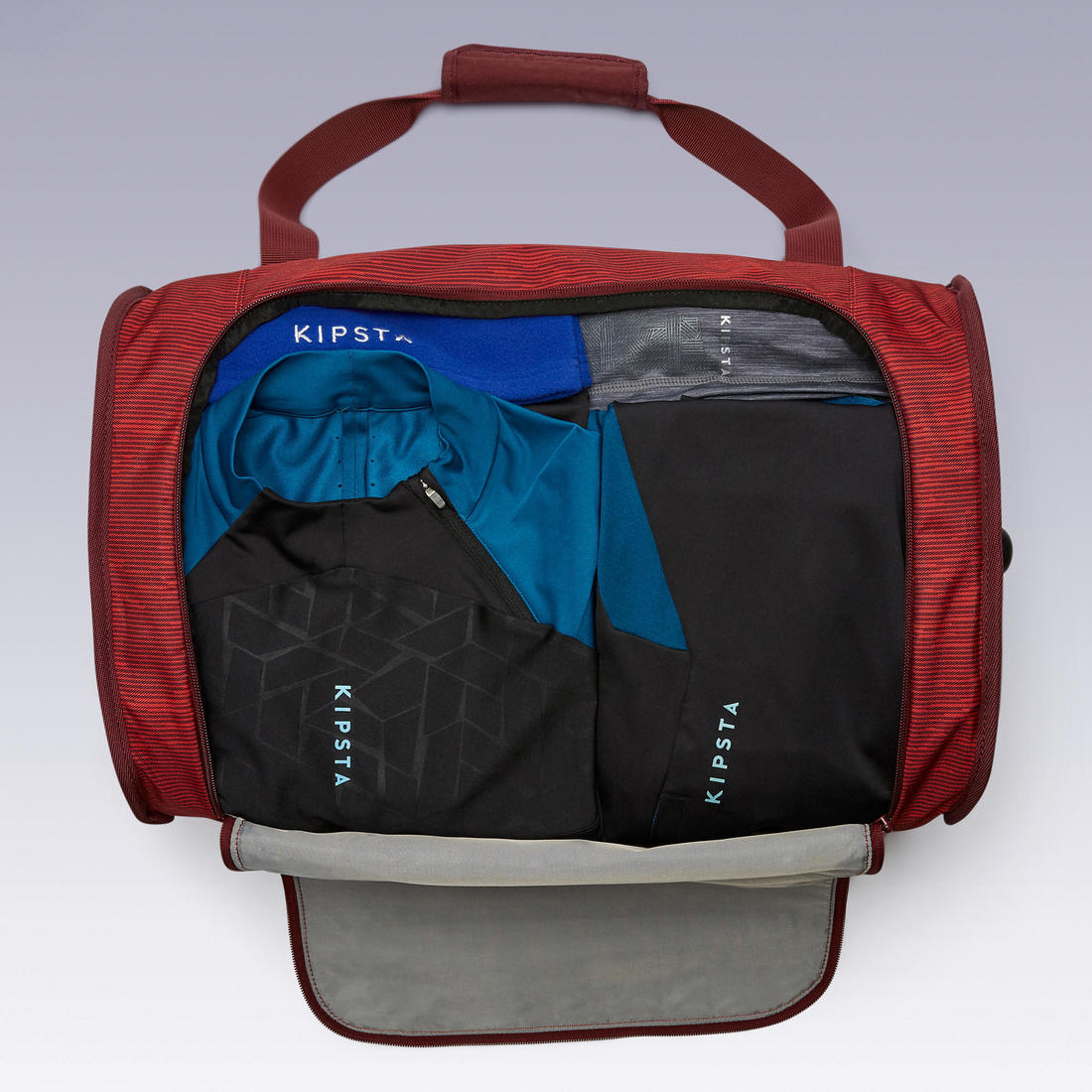 Valise 30L à roulettes - sac de voyage transport cabine - ESSENTIAL noire