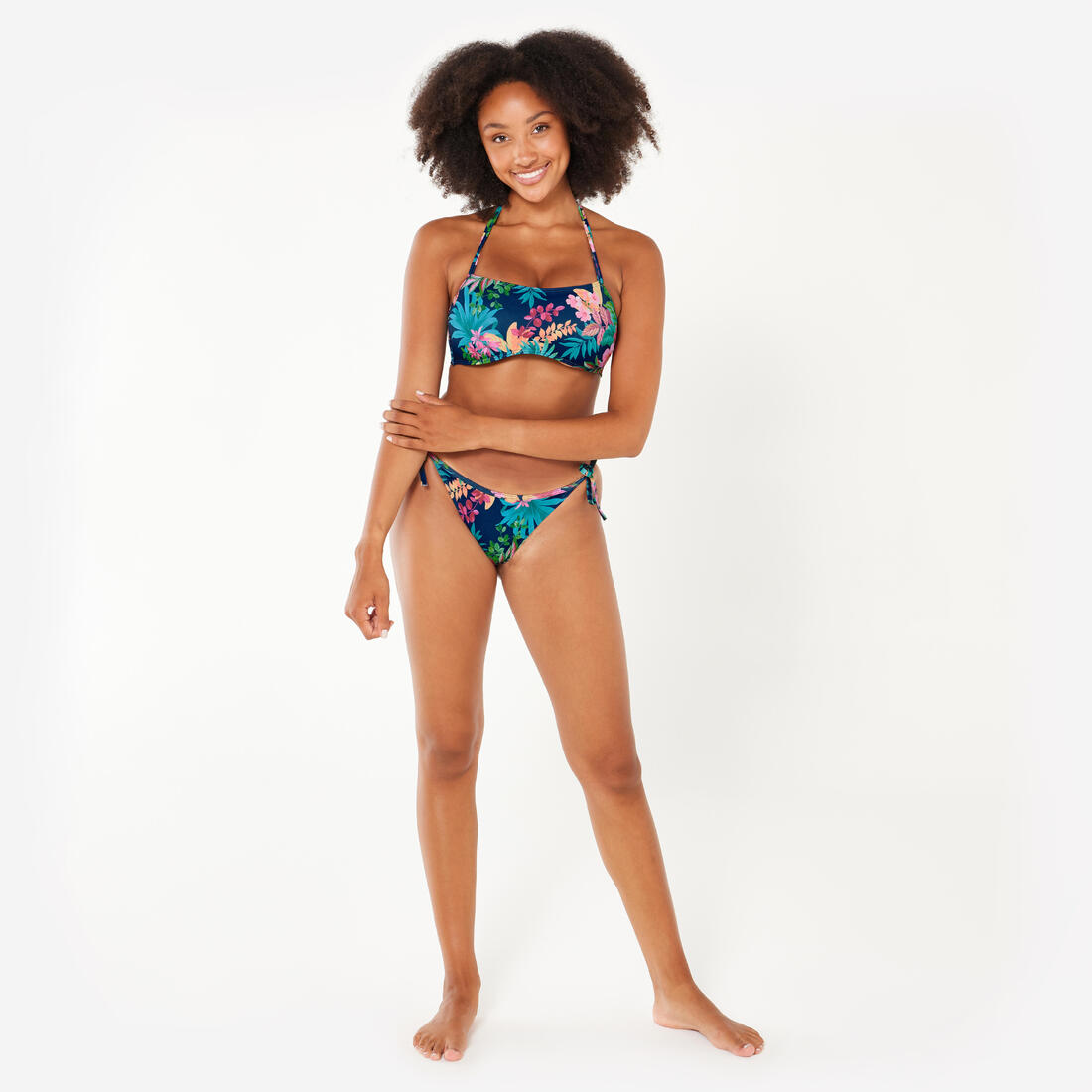 Haut de maillot de bain bandeau laura salty avec coques amovibles