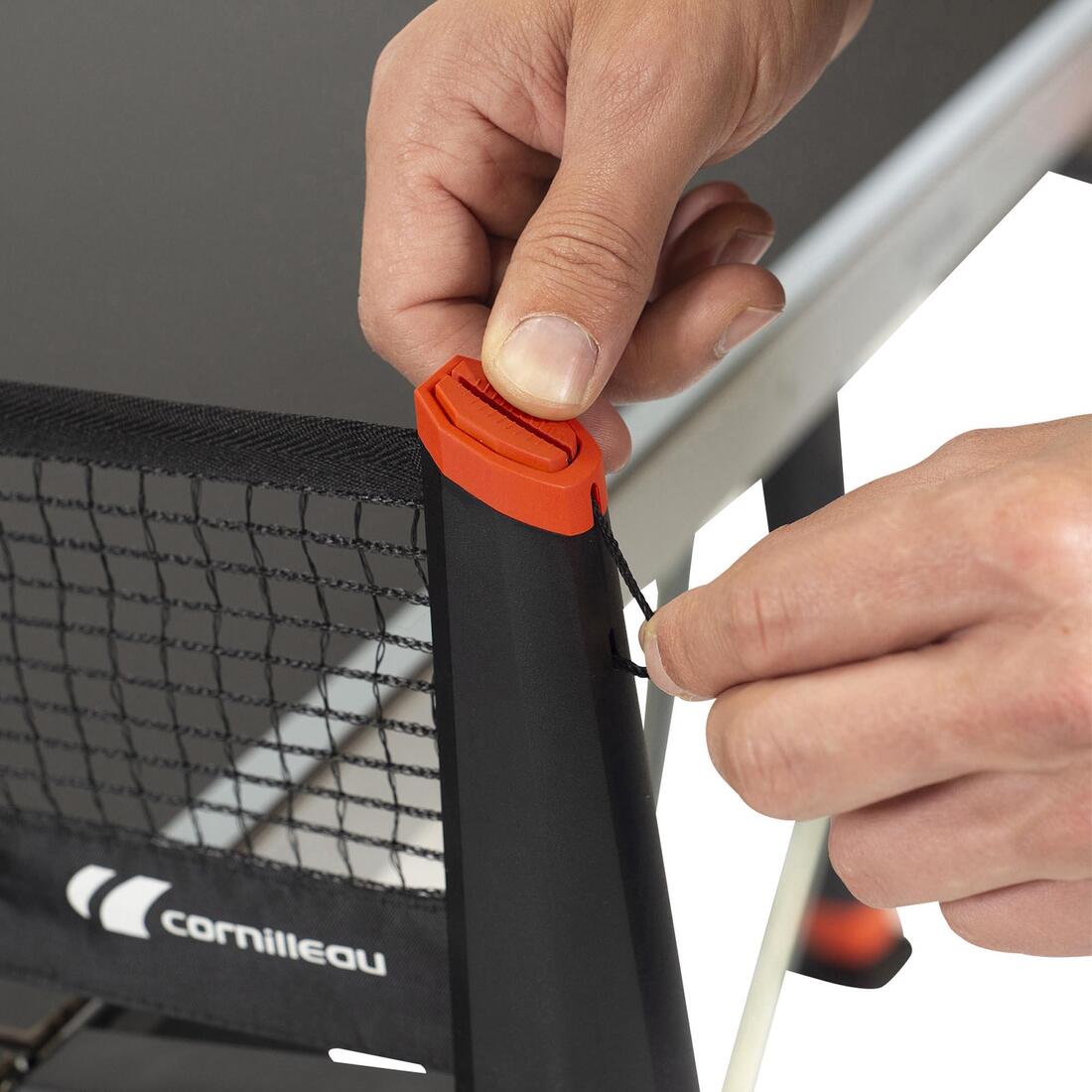 TABLE DE PING PONG EXTÉRIEURE 600X GRISE