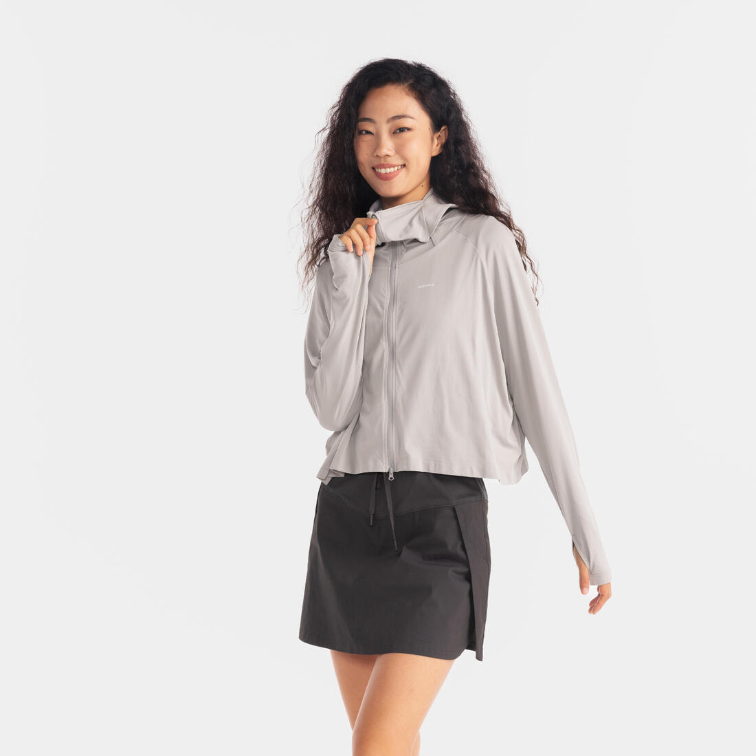 Jupe short de randonnée - nh500 - femme