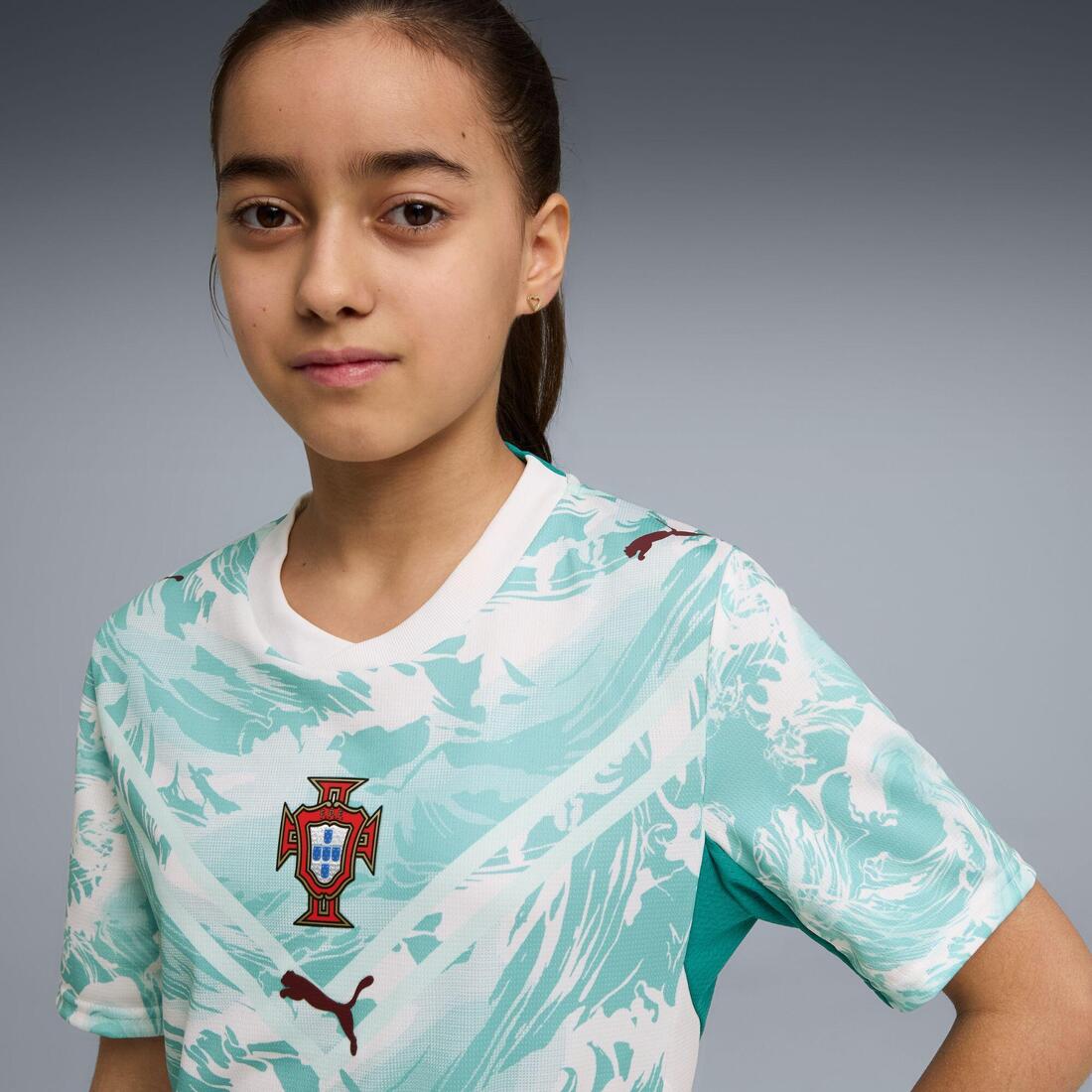 Maillot Replica Extérieur Portugal Coupe du Monde 2026 Enfant
