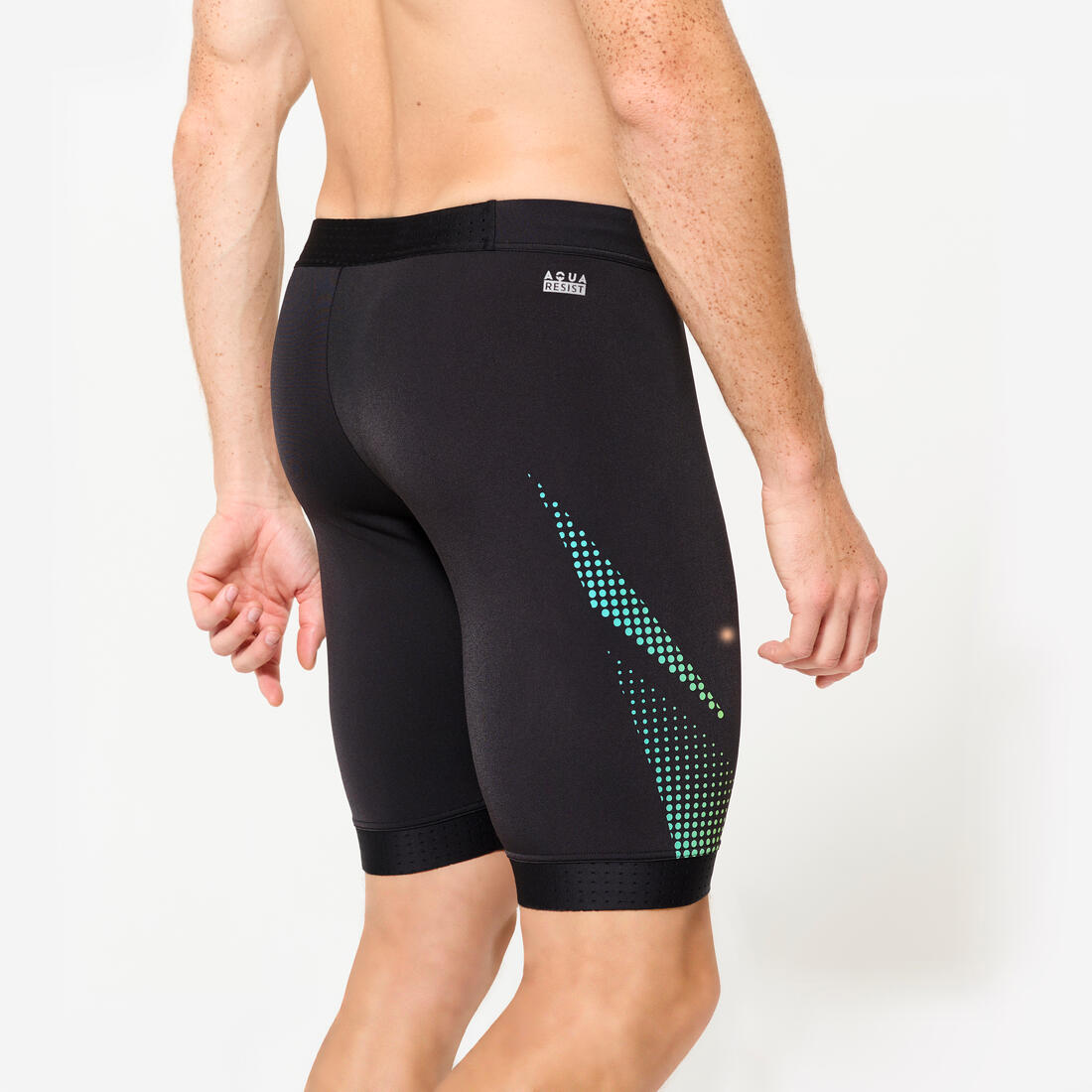 Jammer de Natation - Fiti - Noir - Hexagone