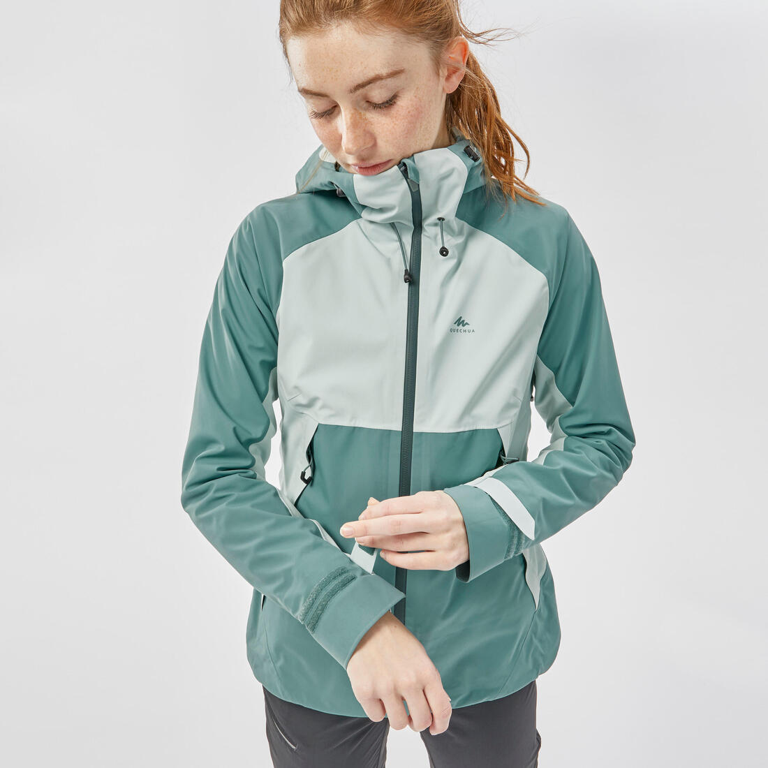 Veste imperméable de randonnée montagne - MH500 Femme
