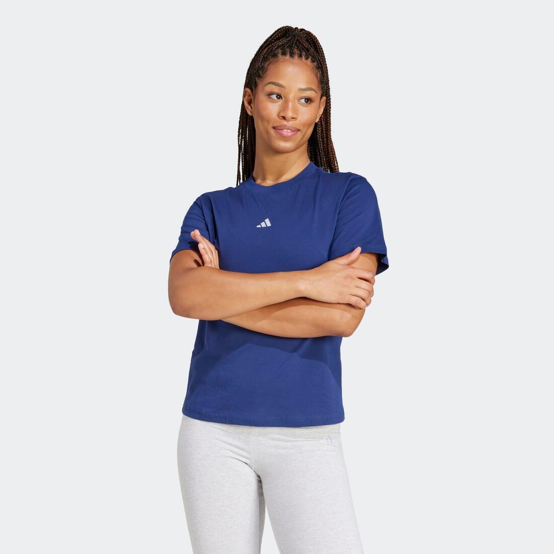 T-shirt de fitness en coton femme