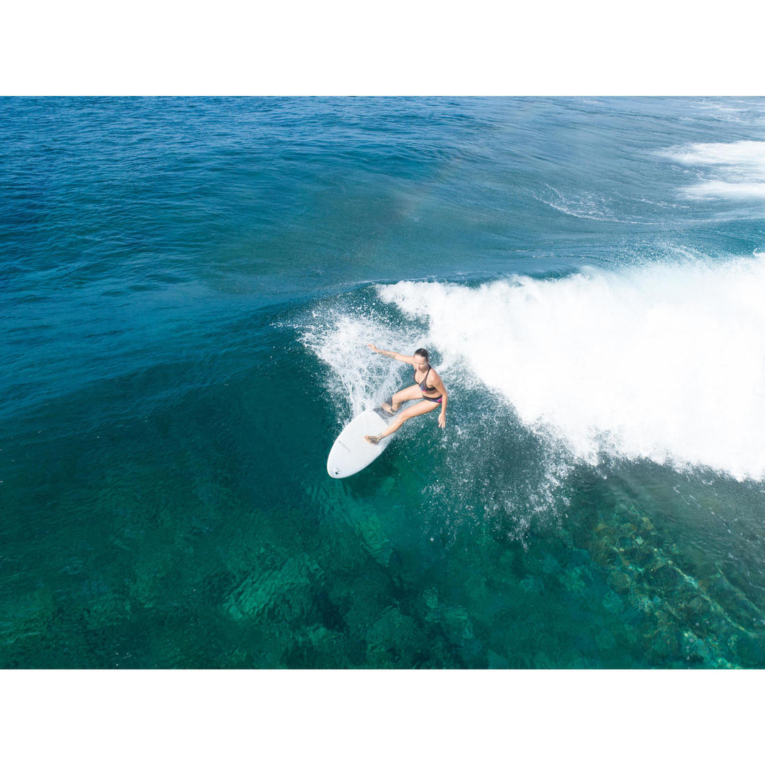 Haut de maillot de bain brassière de surf femme dos réglable ISA FOAMY