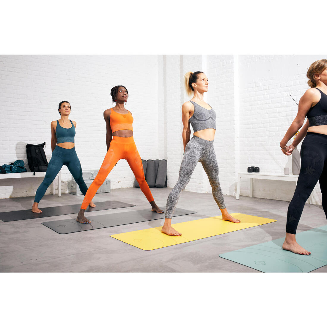 LEGGING 7/8 YOGA DYN SANS COUTURES CHINE