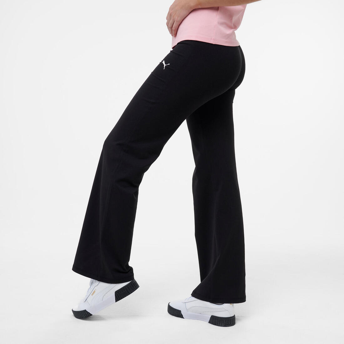 Legging en coton taille haute femme