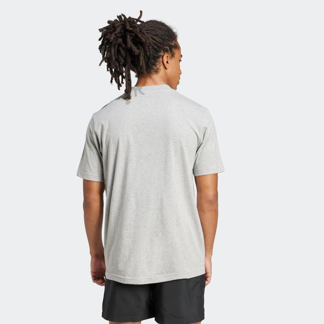 T-shirt de fitness en coton pour homme