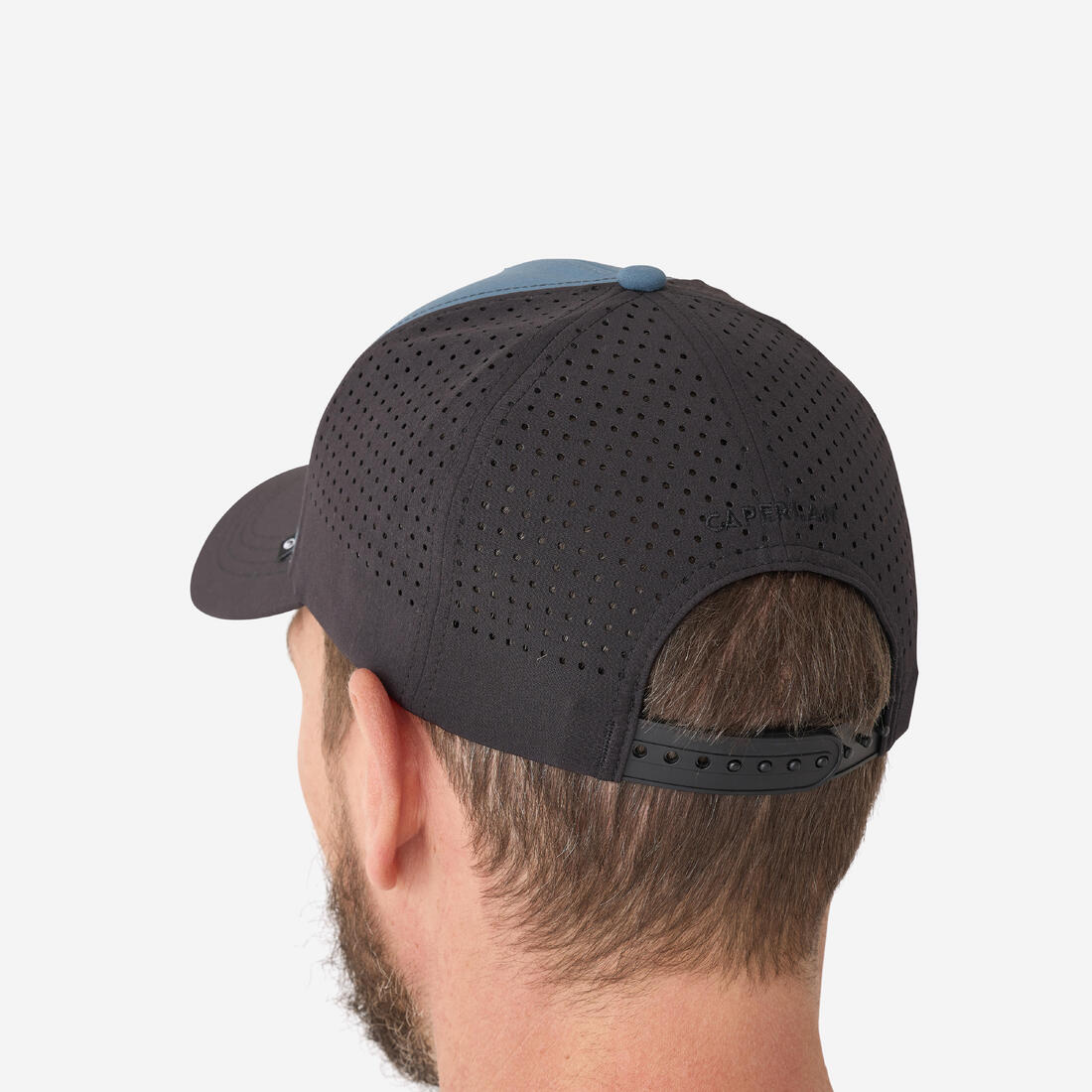 Casquette de pêche 500 - Déperlante Bleue et Noire