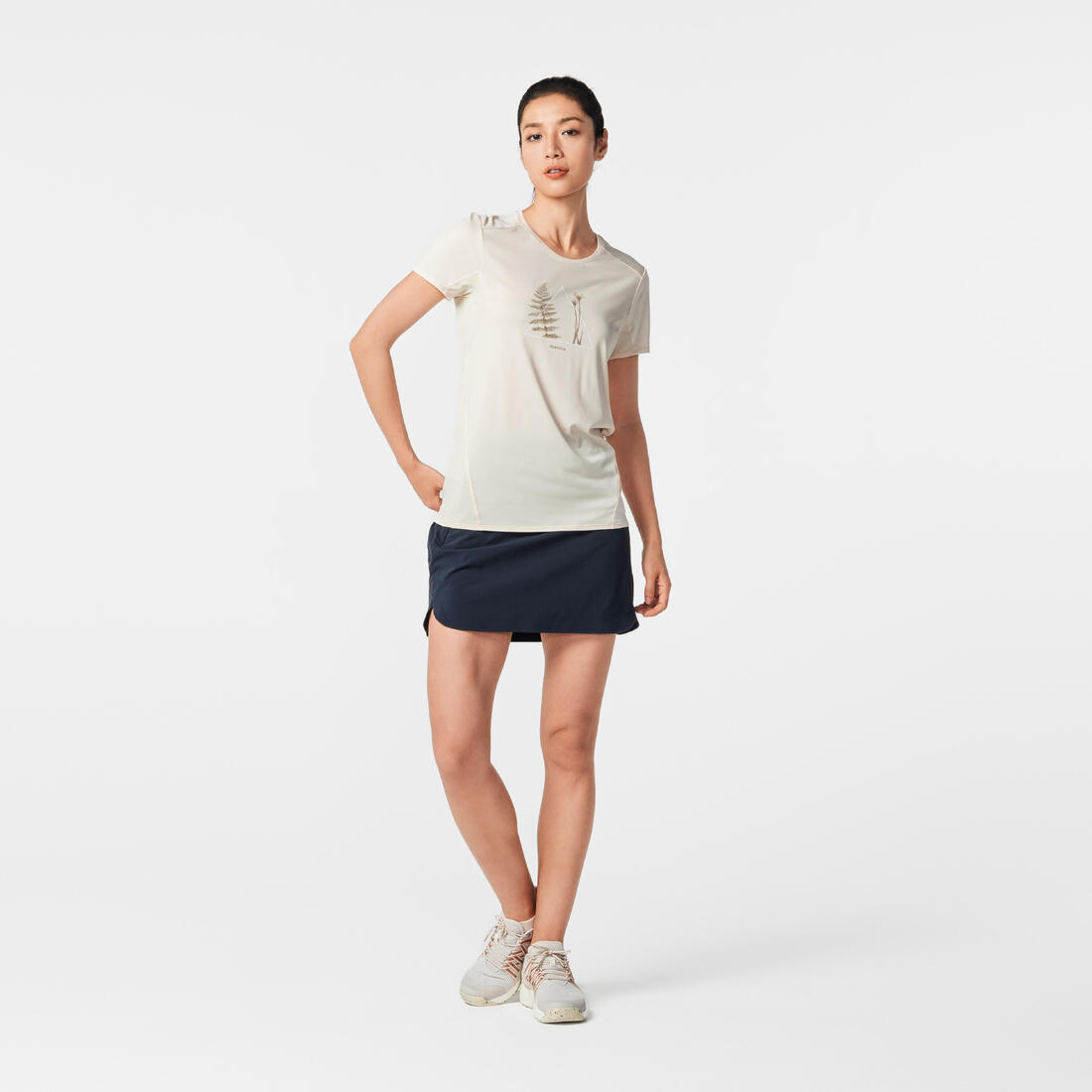 Jupe-short de randonnée montagne - MH500 - Femme