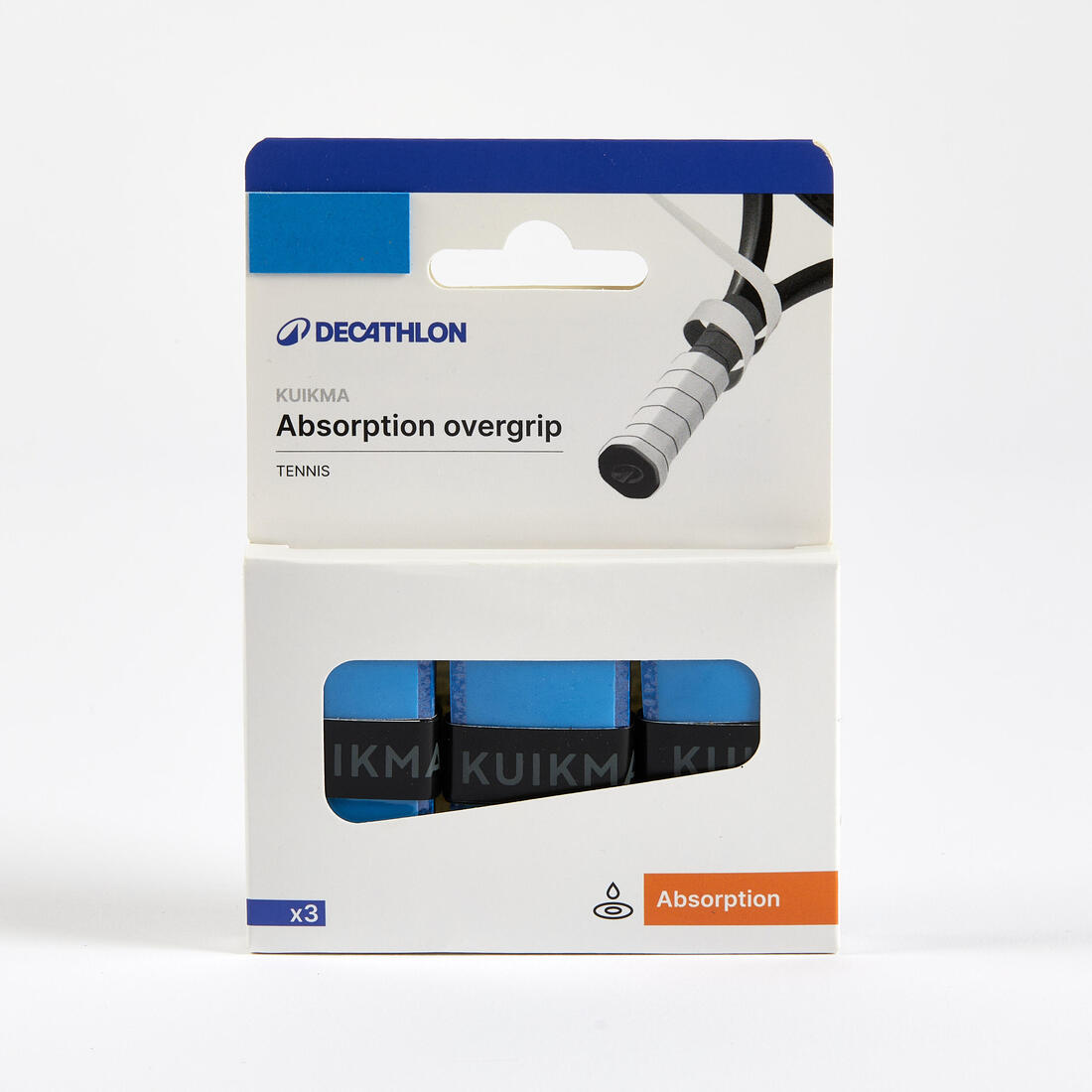 Surgrip de tennis absorbant lot de 3