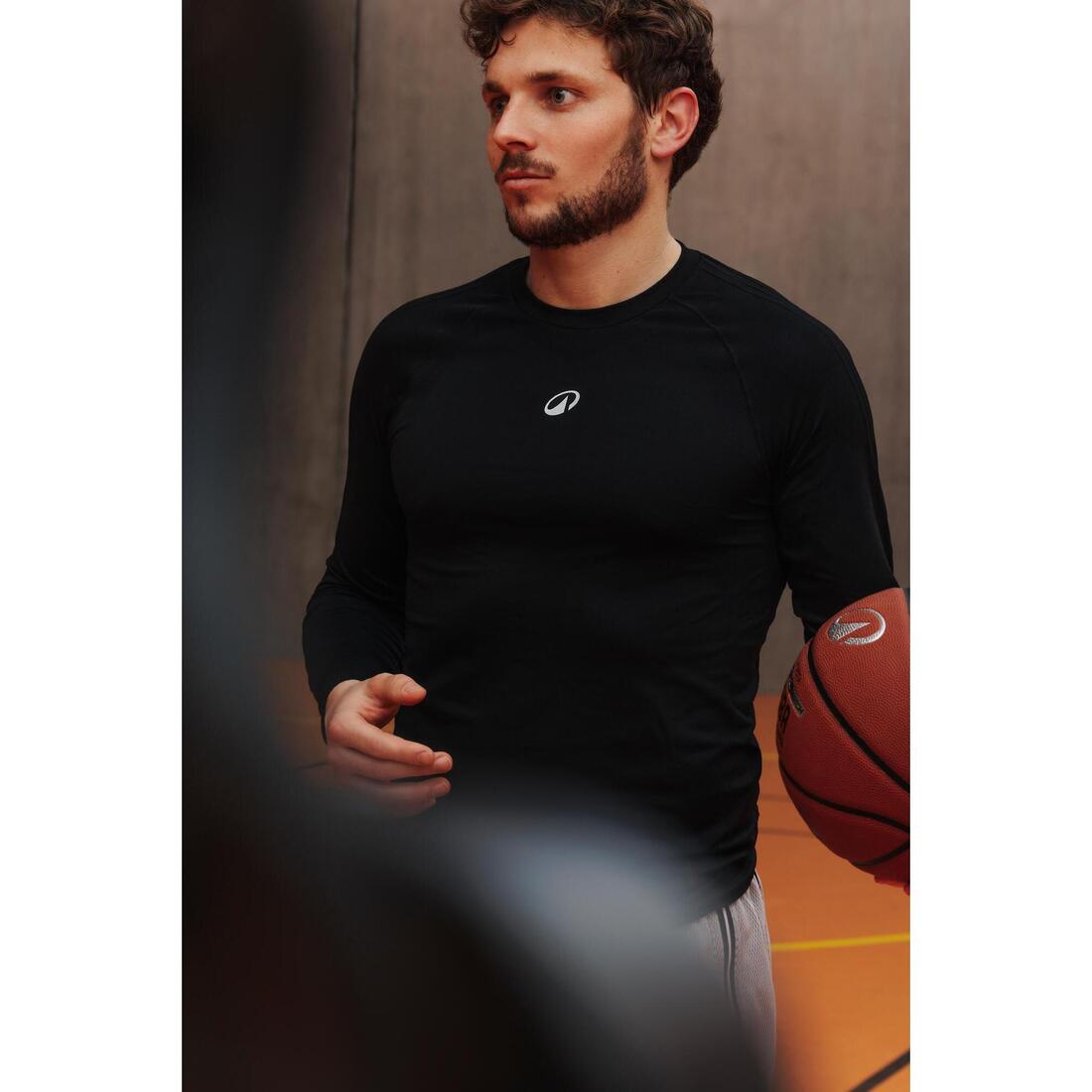 Sous-maillot de basket NBA seamless manches longues homme femme, 900