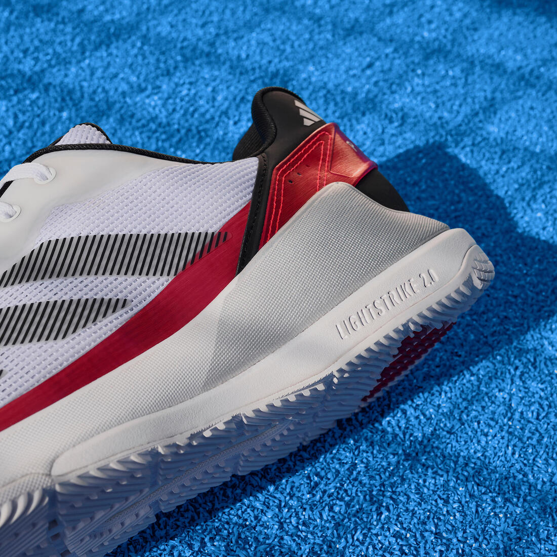 Chaussures de padel Homme - Adidas Crazyquick LS Padel Rouge