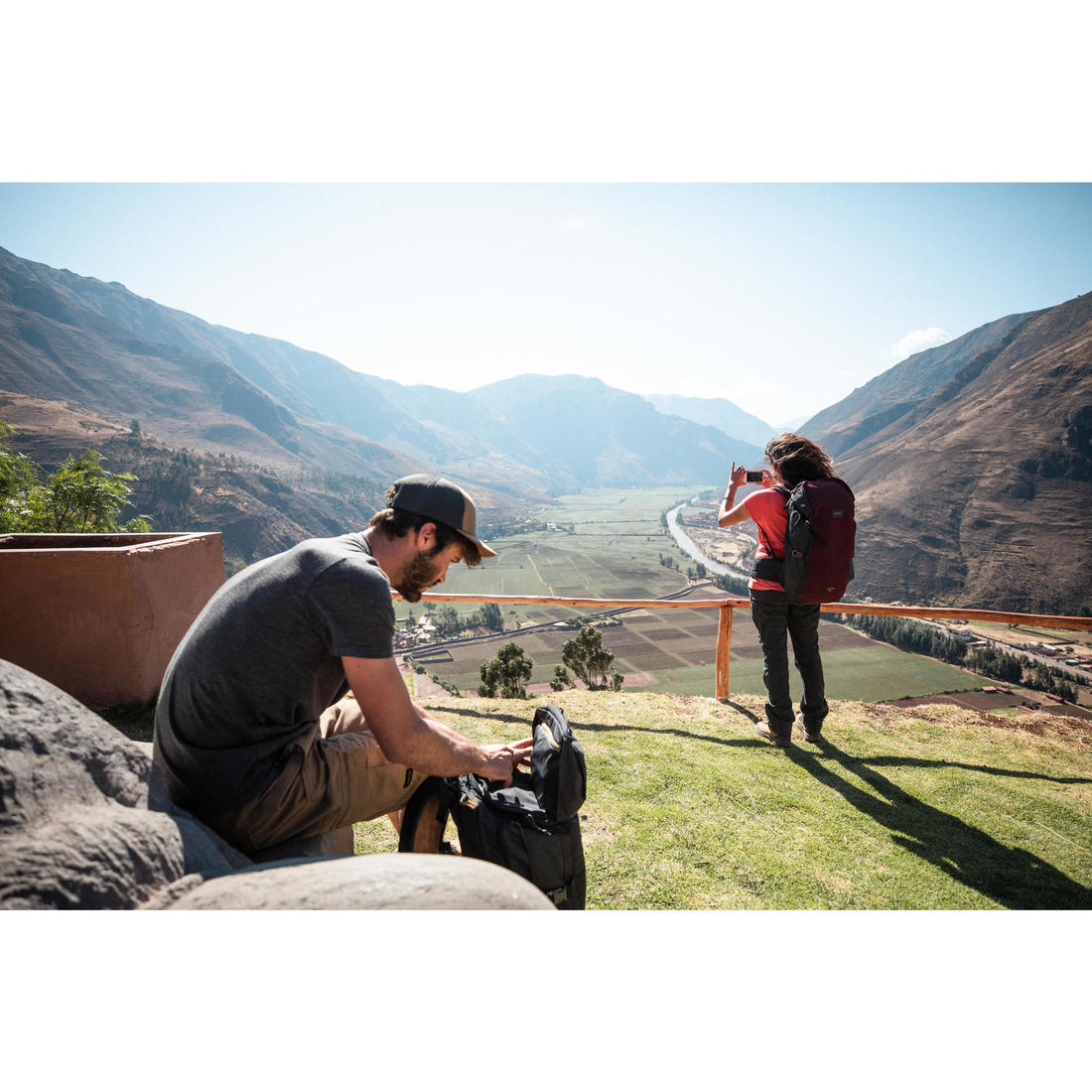 Short cargo de trek voyage - travel 500 homme