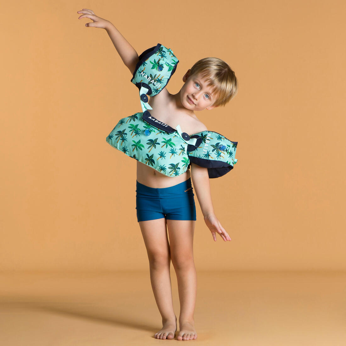 BOXER DE BAIN BEBE / ENFANT BLEU