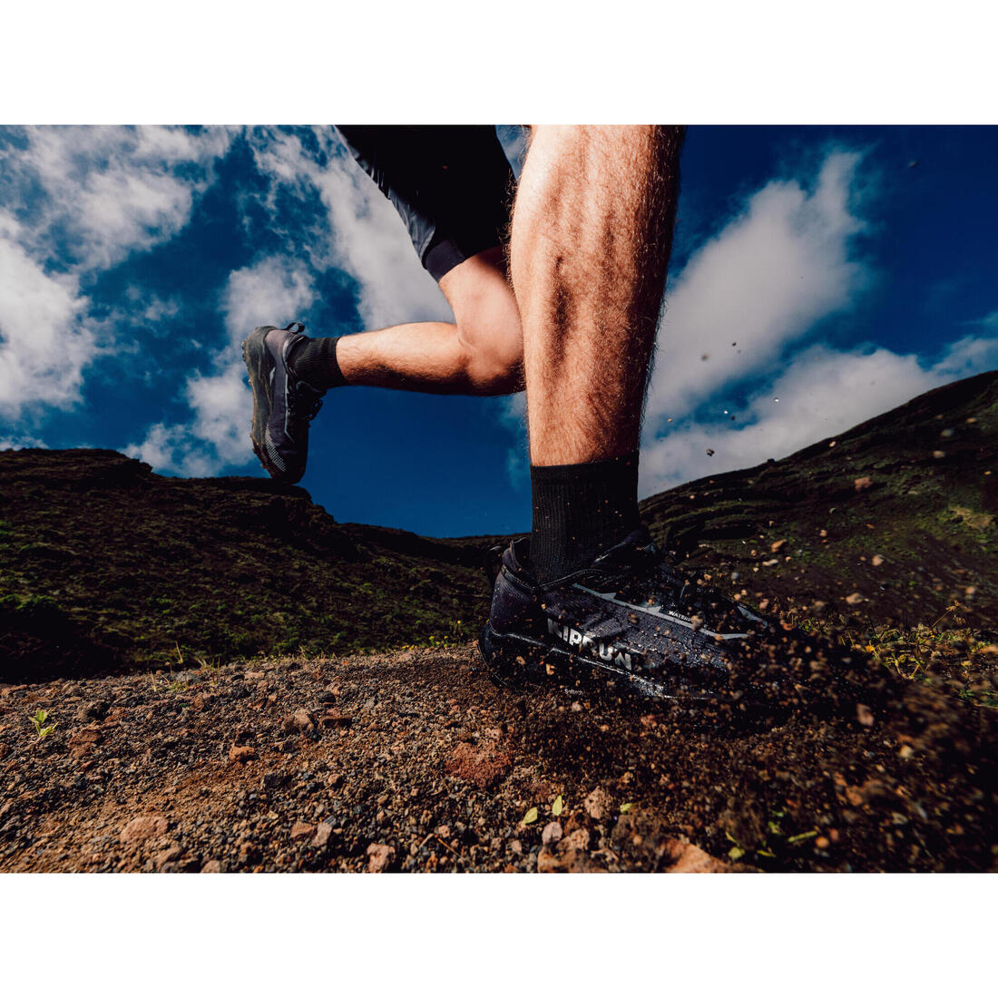 Chaussures de running trail imperméables homme, Kiprun kipsummit wp