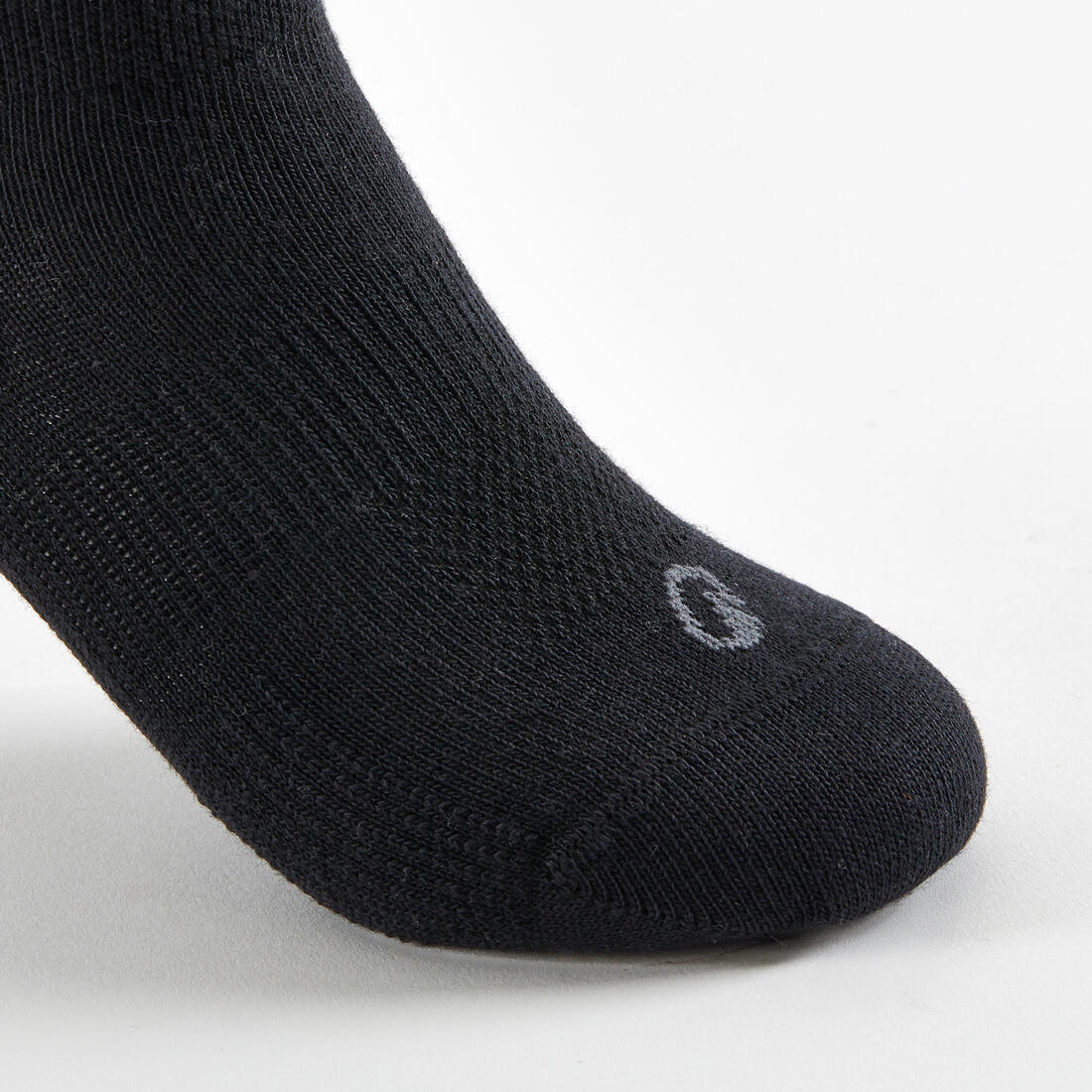 CHAUSSETTES TENNIS ENFANT BASSES ARTENGO RS 160 GRIS LOT DE 3