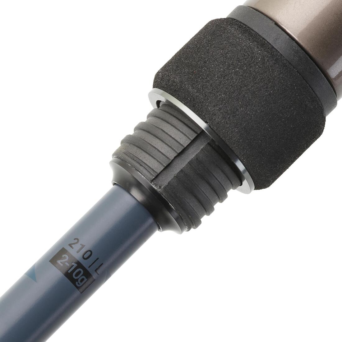 Ensemble canne & moulinet pêche aux leurres WXM 500 Spinning 2.10m L 2-10g