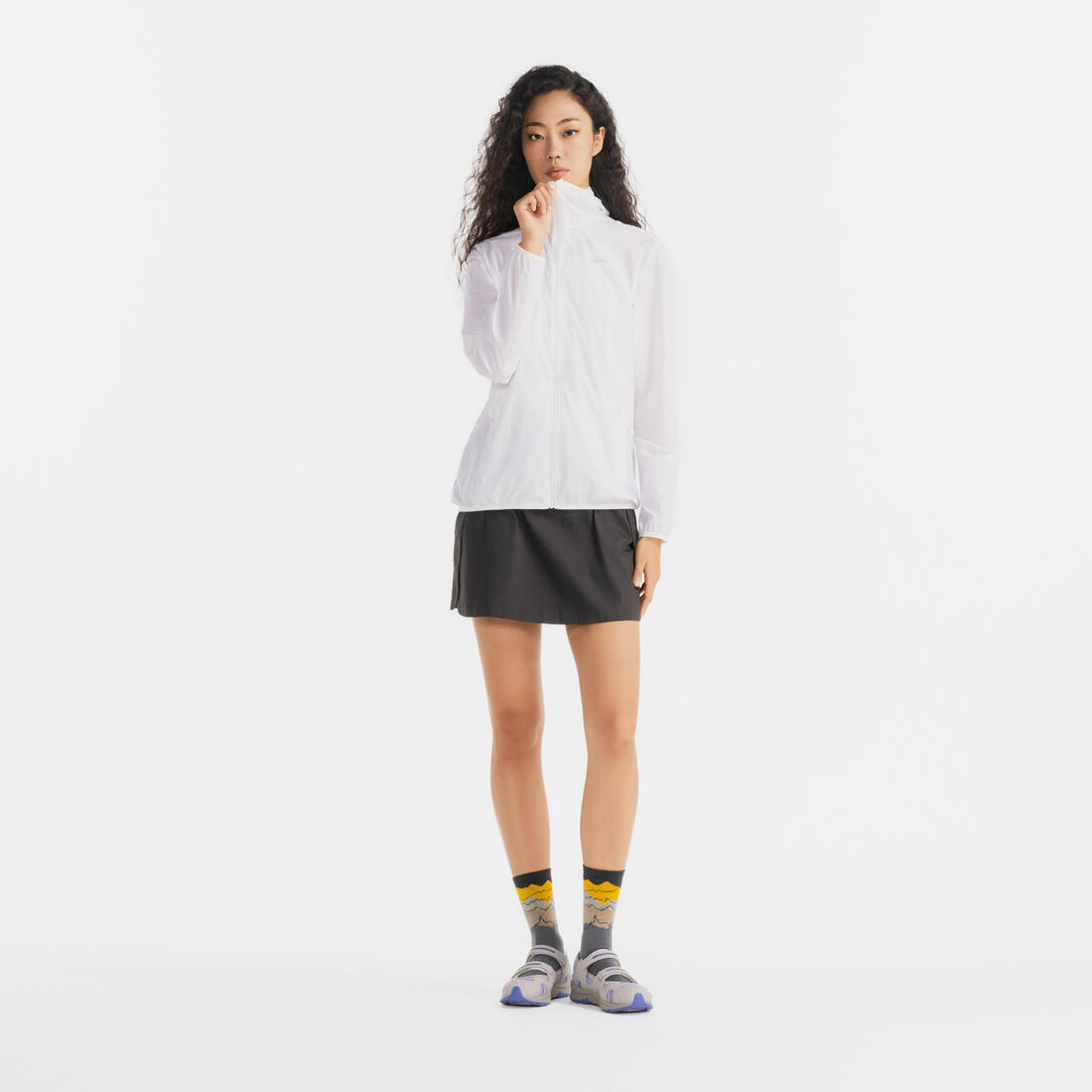 Jupe short de randonnée - nh500 - femme