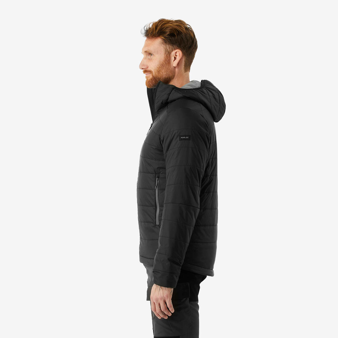 Doudoune de trek synthétique à capuche homme, MT100 - 5°C