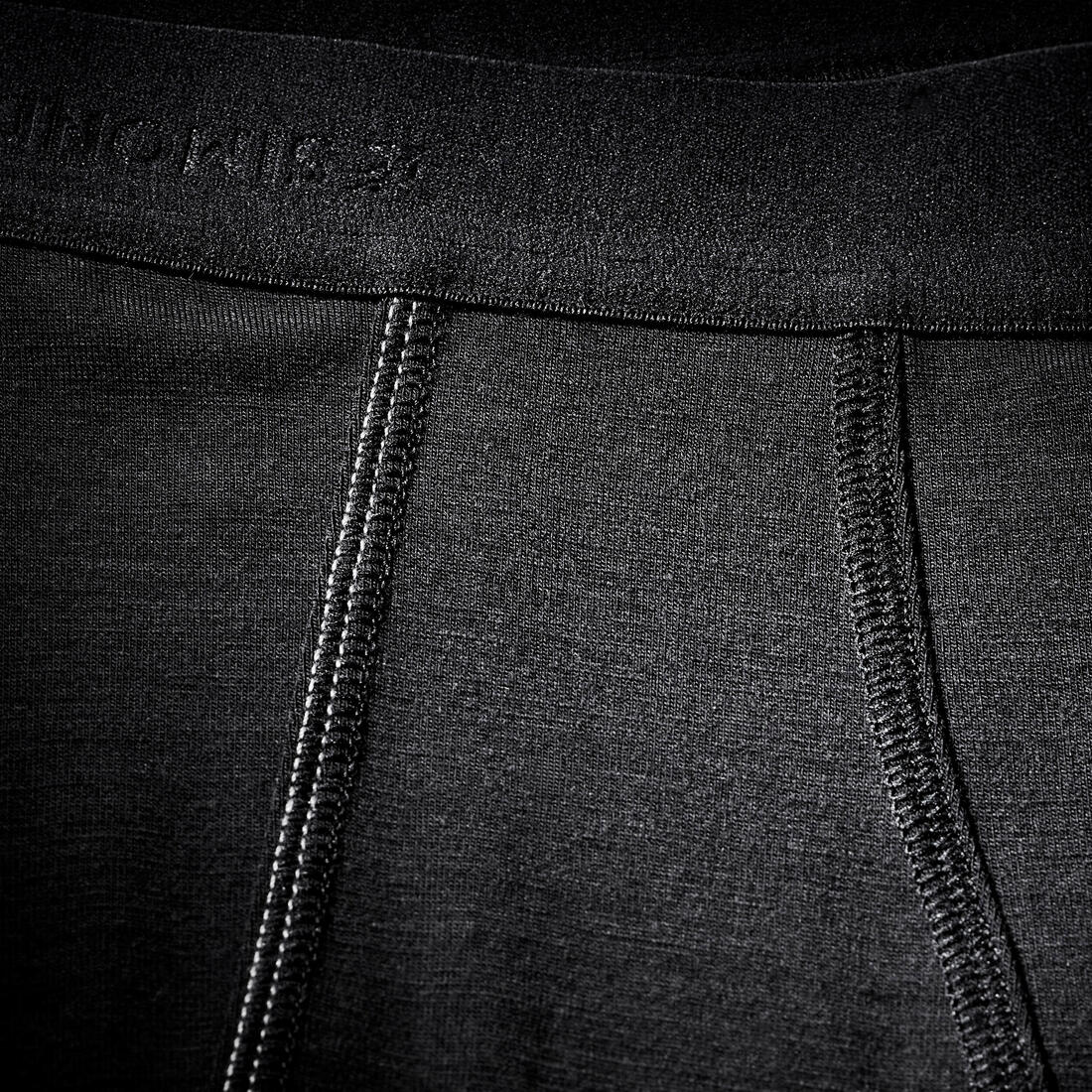 Collant / legging sous-vêtement en laine mérinos de trek montagne homme - mt500