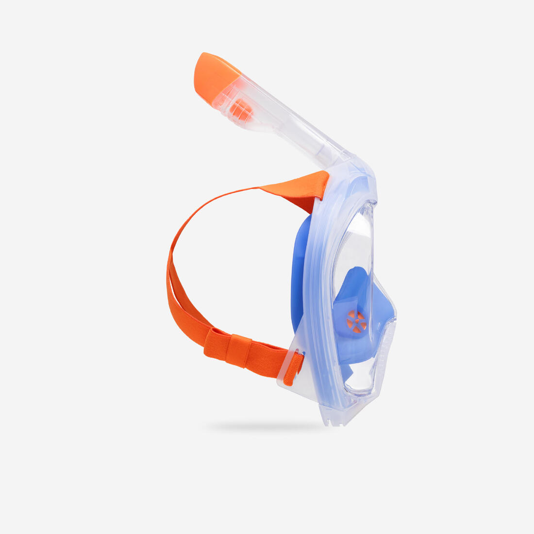 Masque snorkeling surface easybreath + avec valve acoustique > 10 ans - jungl