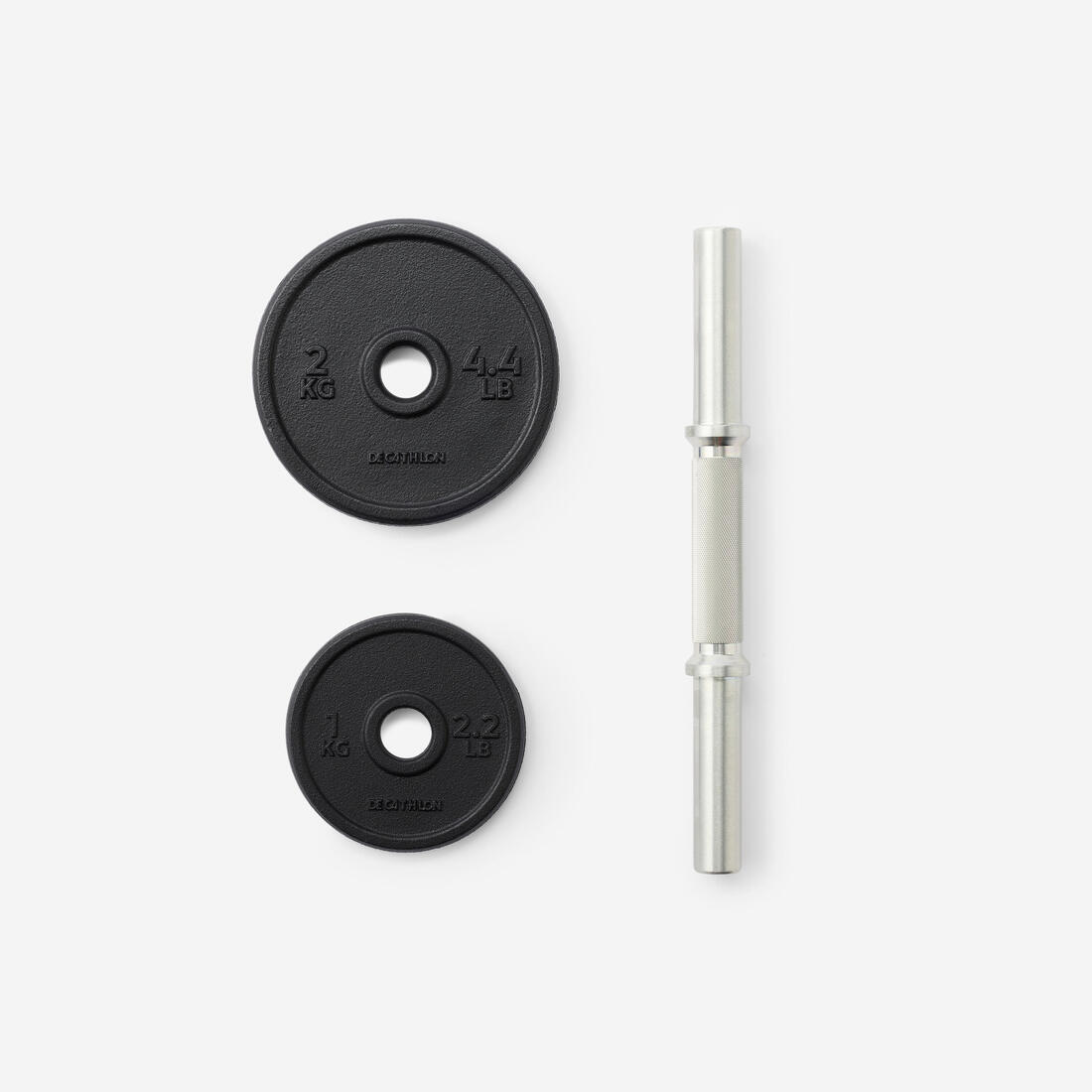 Kit haltère de musculation fonte recyclée 10 kg