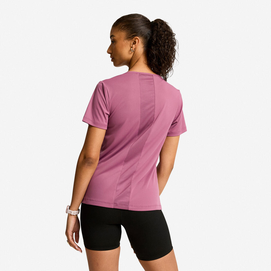 T-shirt fitness manches courtes femme