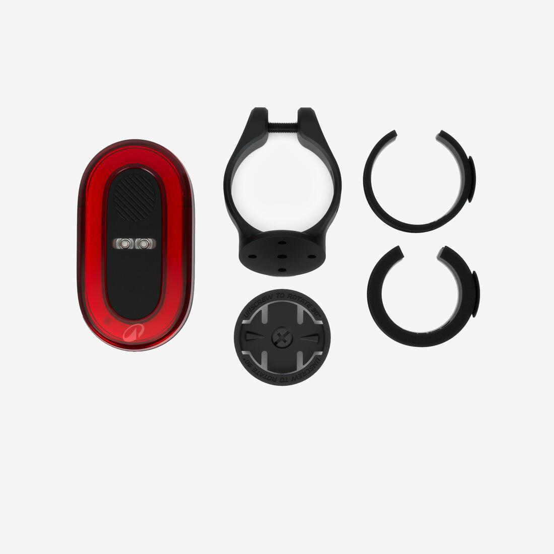 Eclairage vélo arrière rechargeable usb avec capteur de décélération RL930