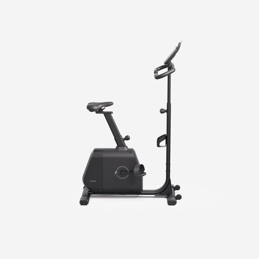 Vélo d'appartement avec résistance motorisée, EB520 B, garanti par Decathlon