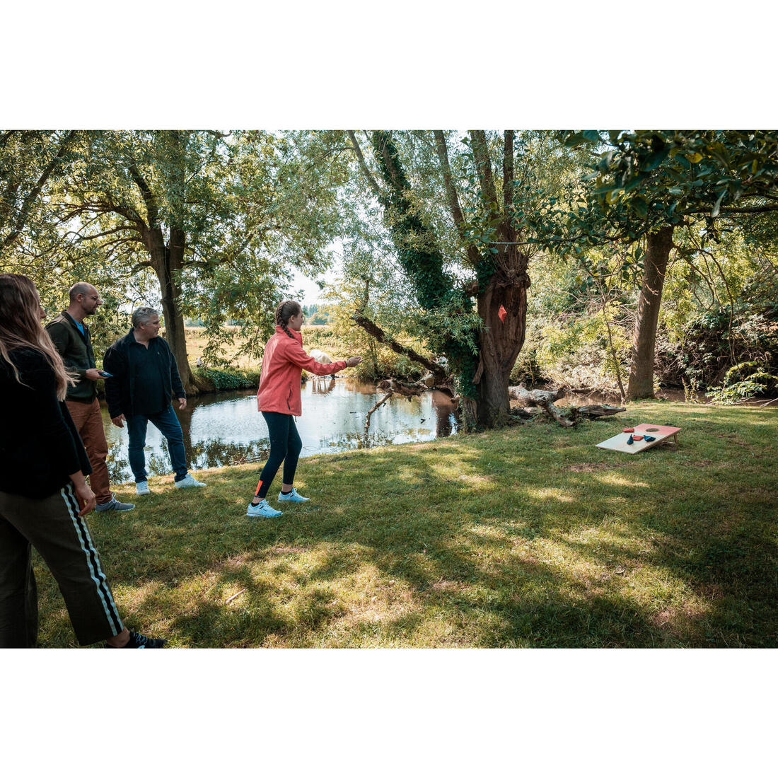 JEU DE CORNHOLE Compact prêt-à-jouer