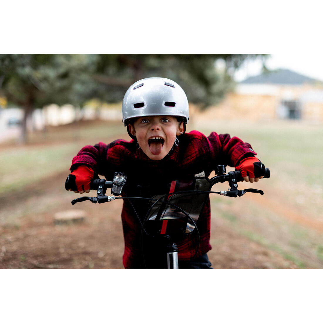 CASQUE VELO ENFANT BOL 900 GRIS
