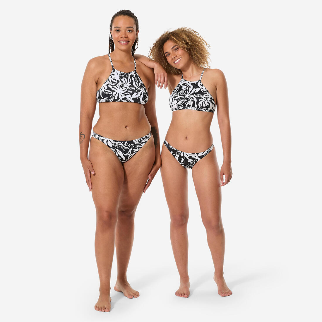 Bas de maillot de bain femme aly forme classique aux bords fins