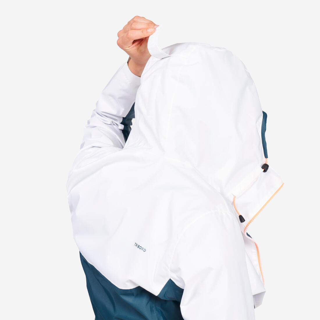 Veste imperméable de voile - veste de pluie sailing 100 femme