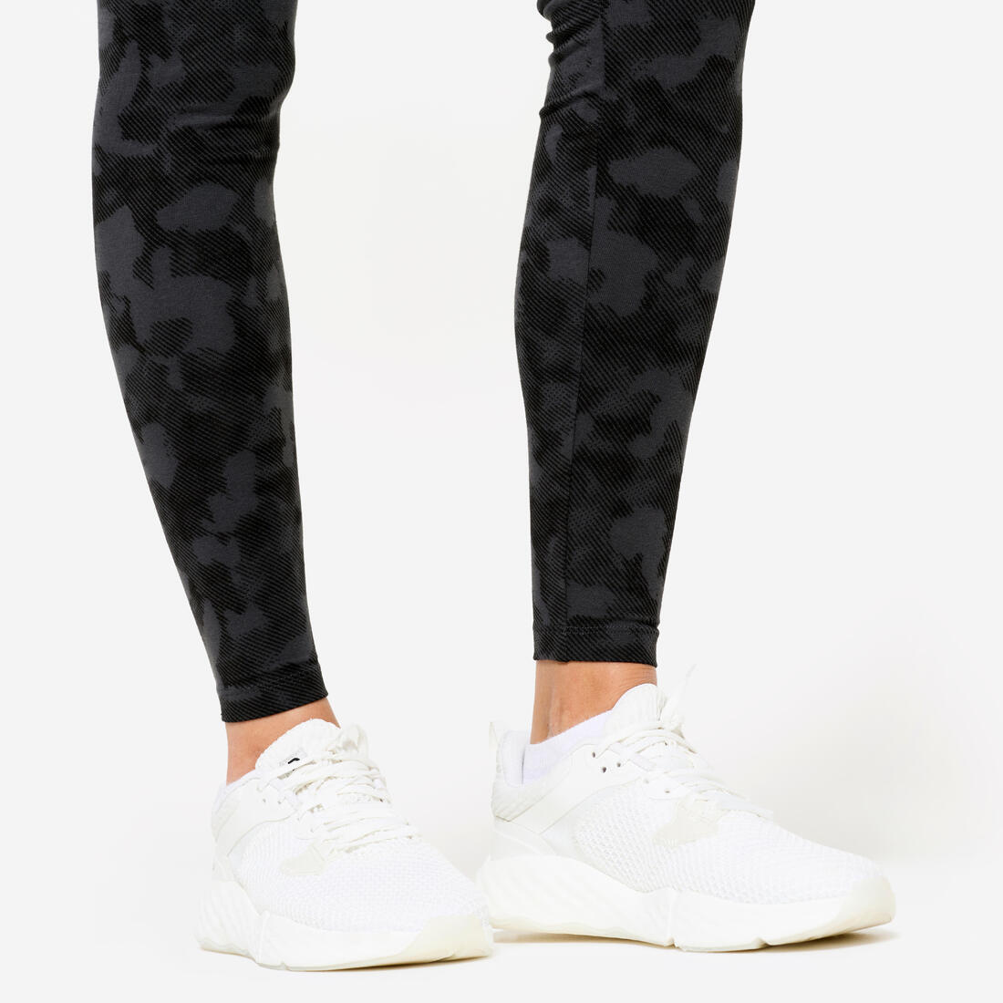 Legging fitness long coton extensible respirant femme - Fit+