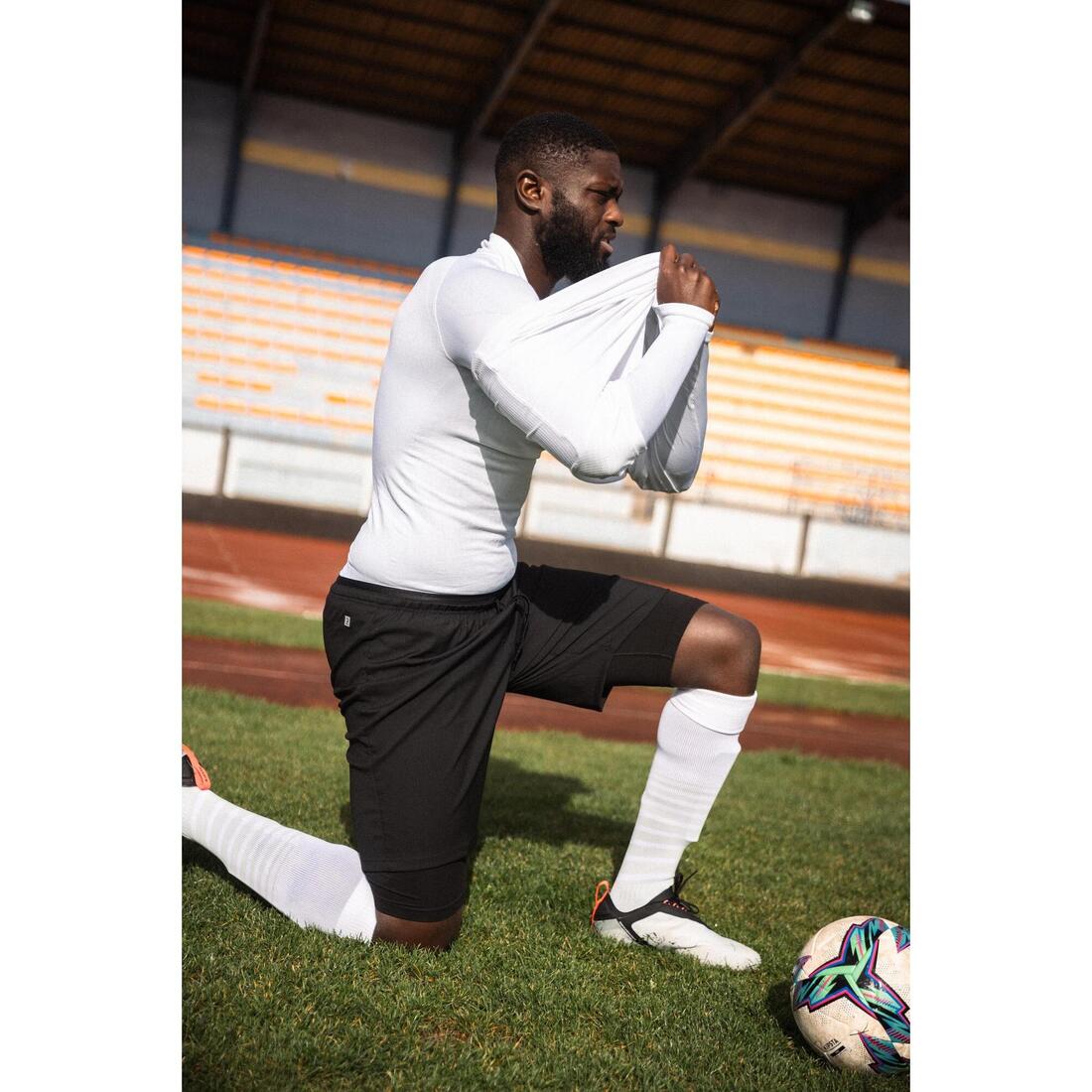 Sous-maillot de foot thermique sans-couture manches longues, Keepdry