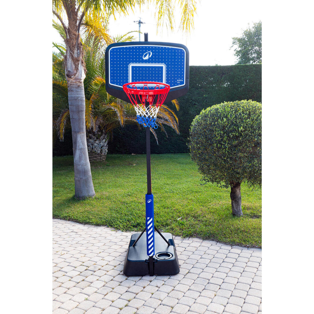 Panier de basket Enfant Dunk sur pied réglable 1,60m à 2,20m - K900
